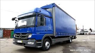 Продажа грузового автомобиля Mercedes Atego 1222 L Facelift полная штора 50м3 гидролифт [upl. by Frederiksen]