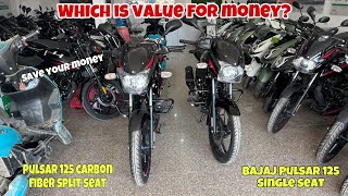 ₹17000 ka Difference 😱  Bajaj Pulsar 125 Neon Vs Digital Meter with Carbon Finish [upl. by Ayek]