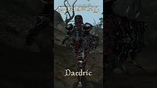 Morrowind Armor Showcase  Daedric [upl. by Maxma]