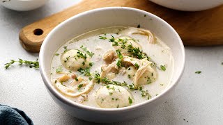 Keto Chicken and Dumplings LowCarb Comfort Food [upl. by Einahpad]