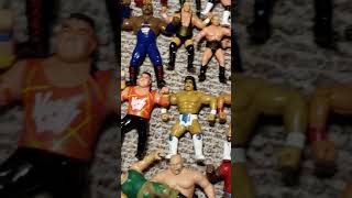 Wrestling Figure Collection  WWF WCW AWA  LJN Hasbro Galoob Remco OSFTM JustToys and More [upl. by Nomad]