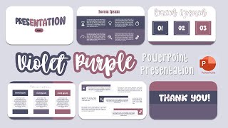 EASY SIMPLE POWERPOINT TEMPLATE TUTORIAL l PPT88 [upl. by Berfield913]