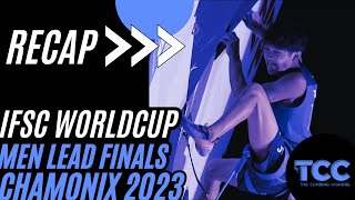 Men LEAD Finals  Chamonix  IFSC Worldcup 2023 [upl. by Ecirtram779]