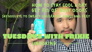 Stop Body Odor and Excessive Sweating with Driclor  Unboxing the MOST EFFECTIVE ANTIPERSPIRANT [upl. by Asertal266]