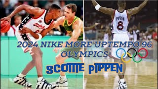 24 x Olympic 96 More uptempo review kotd wdywt moreuptempo scottiepippen [upl. by Tonneson208]