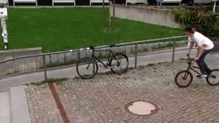 BMX STREET VIDEO  DANIEL TUENTE [upl. by Arnelle875]