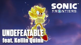 Sonic Frontiers OST  quotUndefeatablequot [upl. by Atillertse]