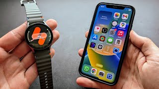 Can you Use Samsung Galaxy Watch 7 with Iphone IOS [upl. by Lazes]