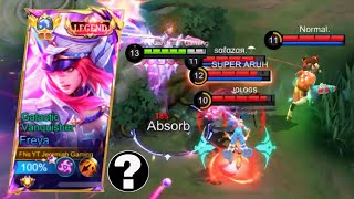 FREYA WITH PERFECT COMBO amp BUILD FOR EASY KILL ENEMIES😯 must try FREYA BEST BUILD 2024  MLBB [upl. by Ilil]