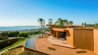 RCR Arquitectes uses red concrete to build Palmares Clubhouse in the Algarve [upl. by Iphigenia]