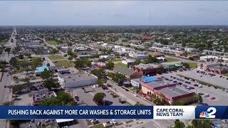 Cape Coral city council discusses future regulations for car washes and selfstorage units [upl. by Earle]