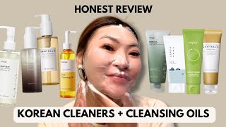 Trying VIRAL TIKTOK Korean Cleansing Oils amp Cleansers My Honest Review Not Sponsored [upl. by Baptista]