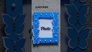 Photo frame making at home  Best out of waste cardboard  Easy Photo frame  Diy photo frame Short [upl. by Bascio]