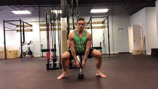 Sumo dumbbell Deadlift [upl. by Xela]