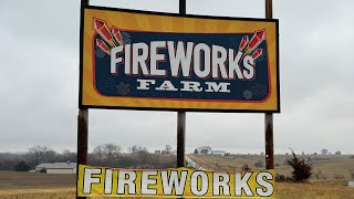 Iowa Fireworks Farm  Store Tour  121623  with Prices  Part 8 [upl. by Aham]