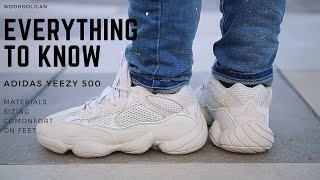 EVERYTHING TO KNOW ADIDAS YEEZY 500 [upl. by Akcira]