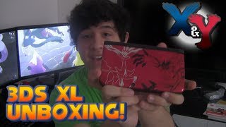 Pokémon X and Y  Limited Edition 3DS XL Unboxing [upl. by Aeslehs]