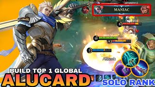 ALUCARD BEST BUILD 2024  SOLO RANK ALUCARD GAMEPLAY  MOBILE LEGENDS [upl. by Jsandye]