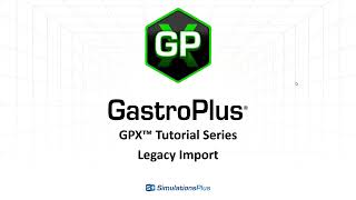 GPX™ Tutorial Series Legacy Import [upl. by Jemmy936]