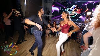 Terry SalsAlianza amp Bersy Cortez  Salsa social dancing  4th World Stars Salsa Festival [upl. by Enoch]