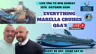 EVERYTHING MARELLA CRUISES LIVE QampSS [upl. by Philemol]