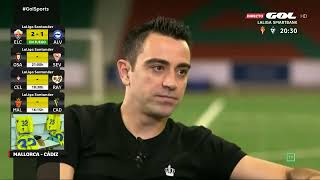 XAVI EN 2016 quotNO SE PUEDE JUGAR COMO EL ATLÉTICOquot [upl. by Oralee]