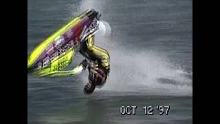 Lake Havasu Pro Jet Ski Freestyle World Finals Run Eric Malone 1997 [upl. by Vasili]