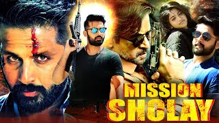 Mission Sholay Full Hindi Dubbed Action Movie  2024 Nithin Latest Films  Megha Akash Ravi Kishan [upl. by Ilera]