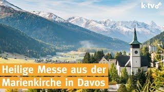 Heilige Messe mit Erstkommunionfeier aus in Davos katholischer Gottesdienst  07042024 [upl. by Nettie]