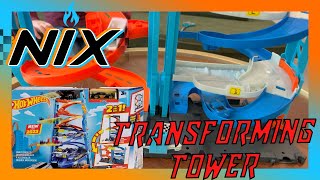 Hot Wheels Transforming Tower 2023 hotwheels kidsvideo nixonsroom [upl. by Verger]