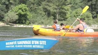 Location canoeVallon pont darc Ardeche  BASE NAUTIQUE DU PONT [upl. by Notnyw]