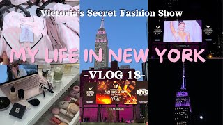 Desfile Victoria’s Secret en NEW YORK🪽💕 Mi vida en NY🇺🇸 [upl. by Hamlen]