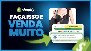 Como colocar Imagens Mercado Pago abaixo do Botão de Compra Loja Shopify [upl. by Petronia]