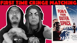 CineCRINGE Plan 9 From Outer Space  Bad Movie Reaction  Movie Review  First Time Watching [upl. by Wurtz]