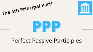 Perfect Passive Participles in Latin [upl. by Boardman298]