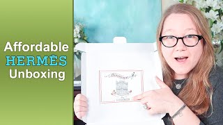 Affordable HERMES Agenda Unboxing  Autumn Beckman [upl. by Revned]