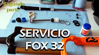 Servicio a Horquilla FOX 32 SC Factory  Ciclismo de Montaña 22 [upl. by Kain486]