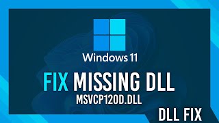 Fix msvcp120ddll Missing Error  Windows 11 Simple Fix [upl. by Yeltnarb]