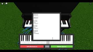 Roblox Piano Blinks Sake  One Piece [upl. by Joey]