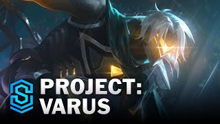 Empyrean Varus vs Dark Star Varus Skins Comparison League of Legends [upl. by Chemash]