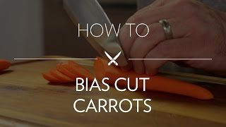 Bias Cutting Carrots [upl. by Syned]