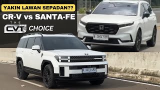 SANTAFE vs CRV HARGA SEPADAN TAPI APA LAWAN SETARA MANA HYBRID YANG LEBIH IRIT [upl. by Aridatha]