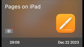 Pages on iPad  Preview [upl. by Trotta]