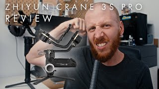 ZHIYUN CRANE 3S PRO  My honest review [upl. by Jamill374]