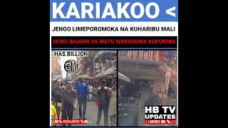 KARIAKOO GOROFA LAPOROMOKA NA KUFUKIA WATU WAKIWA HAI JIONEE [upl. by Blank]