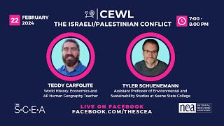 CEWL Conversations The Israeli Palestinian Conflict [upl. by Geminian987]