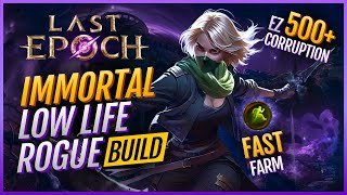 Low Life Bladedancer is Almost IMMORTAL  500 Corruption  10 Shadow Dagger Last Epoch Build Guide [upl. by Ruffi575]