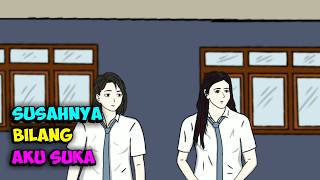 Cerita Cinta di Sekolah part 2  Drama Animasi [upl. by Neirbo]