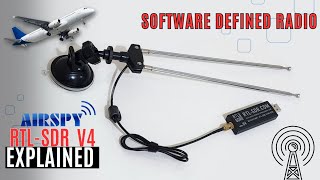 RTLSDR V4  Software Defined Radio Explained [upl. by Noemad]