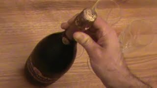 How to cork a champagne bottle [upl. by Vivl]